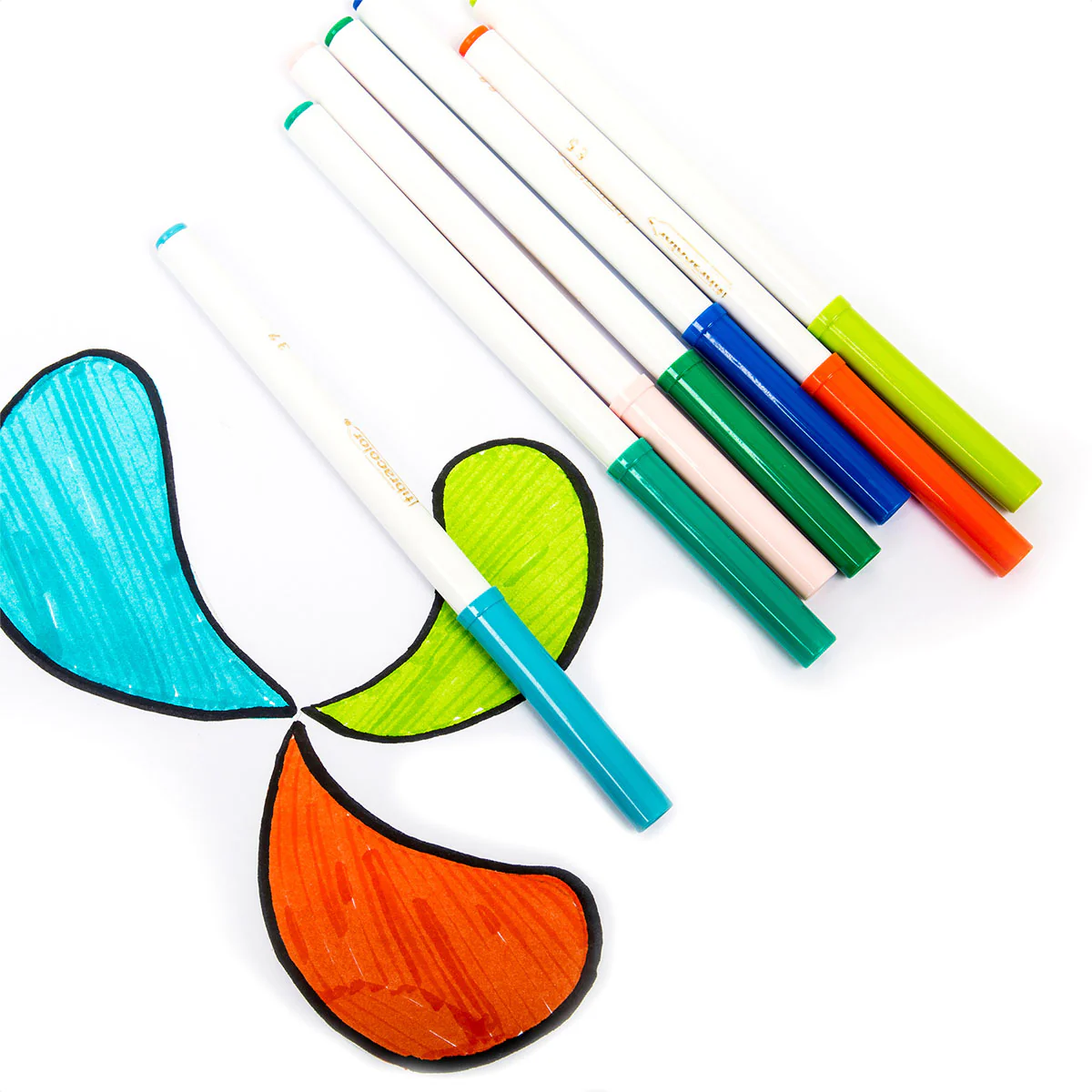 100 Different Colours Markers Pack 100 - Micador - Image 2