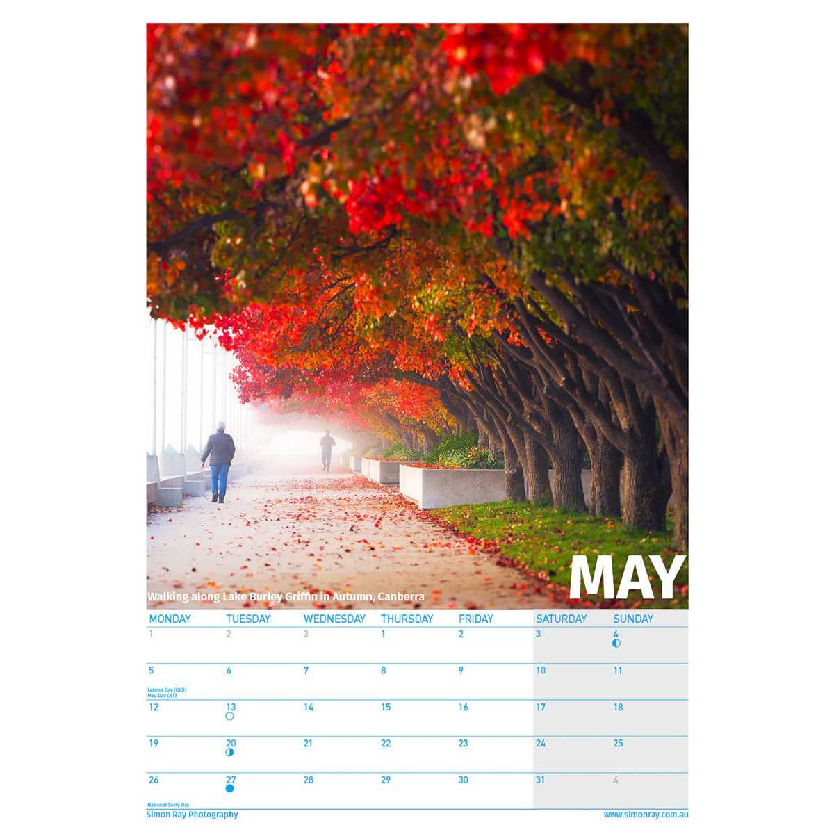 2025 Calendars Simon Ray - Simon Ray Photography - Image 2