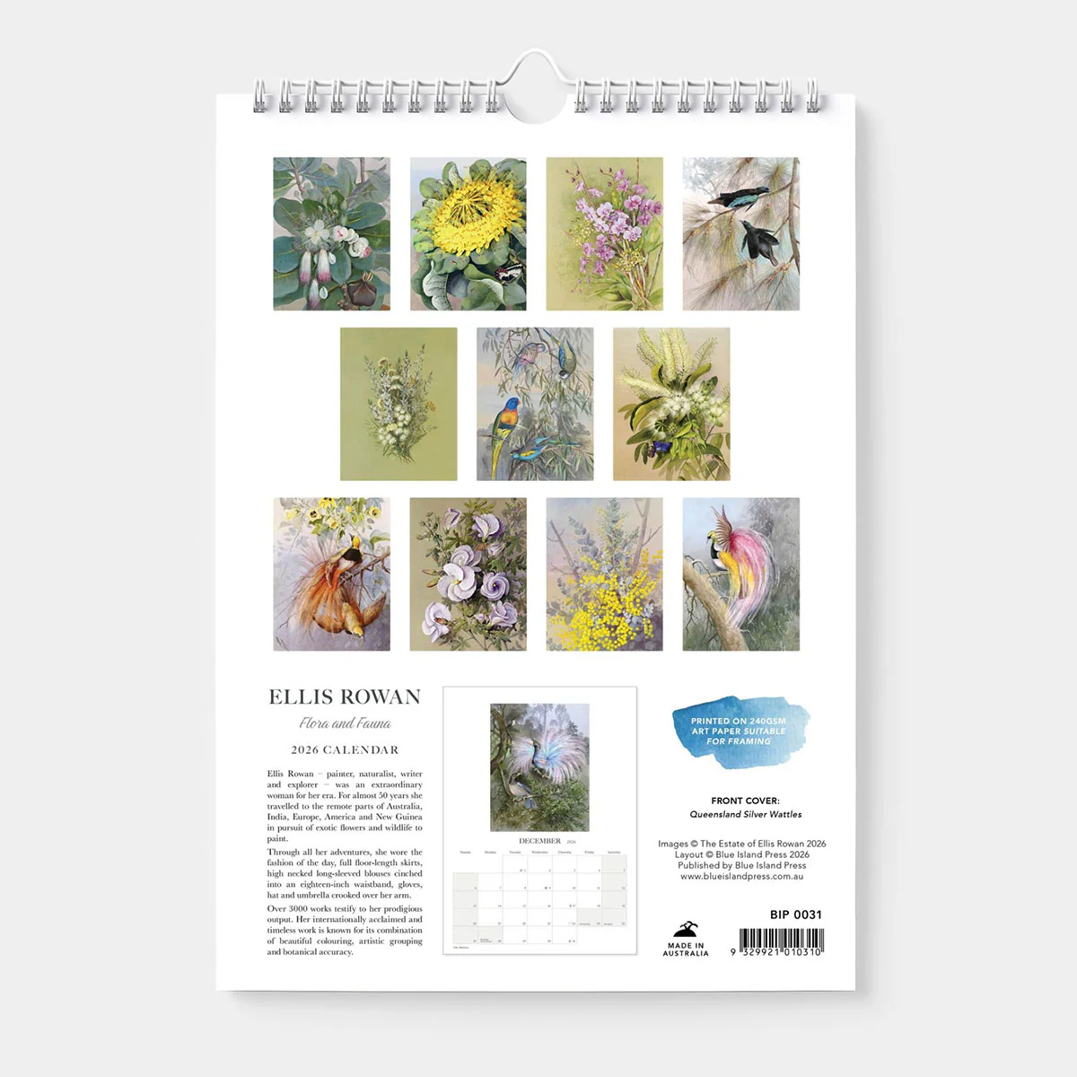 2026 Calendar Ellis Rowan - Blue Island Press - Image 3
