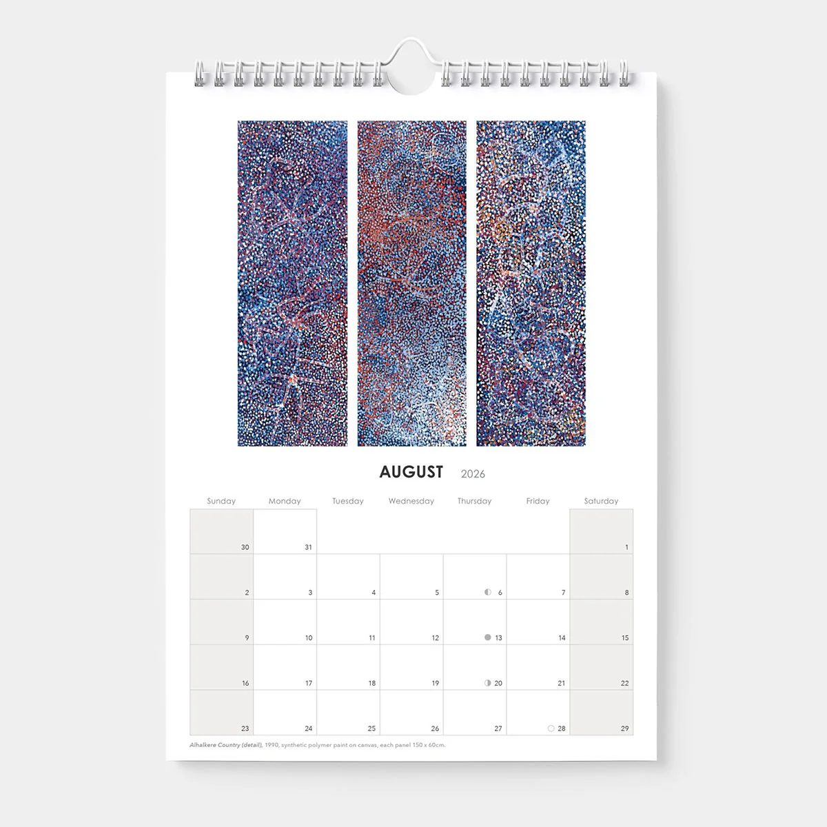 2026 Calendar Emily Kam Kngwarreye - Blue Island Press - Image 2