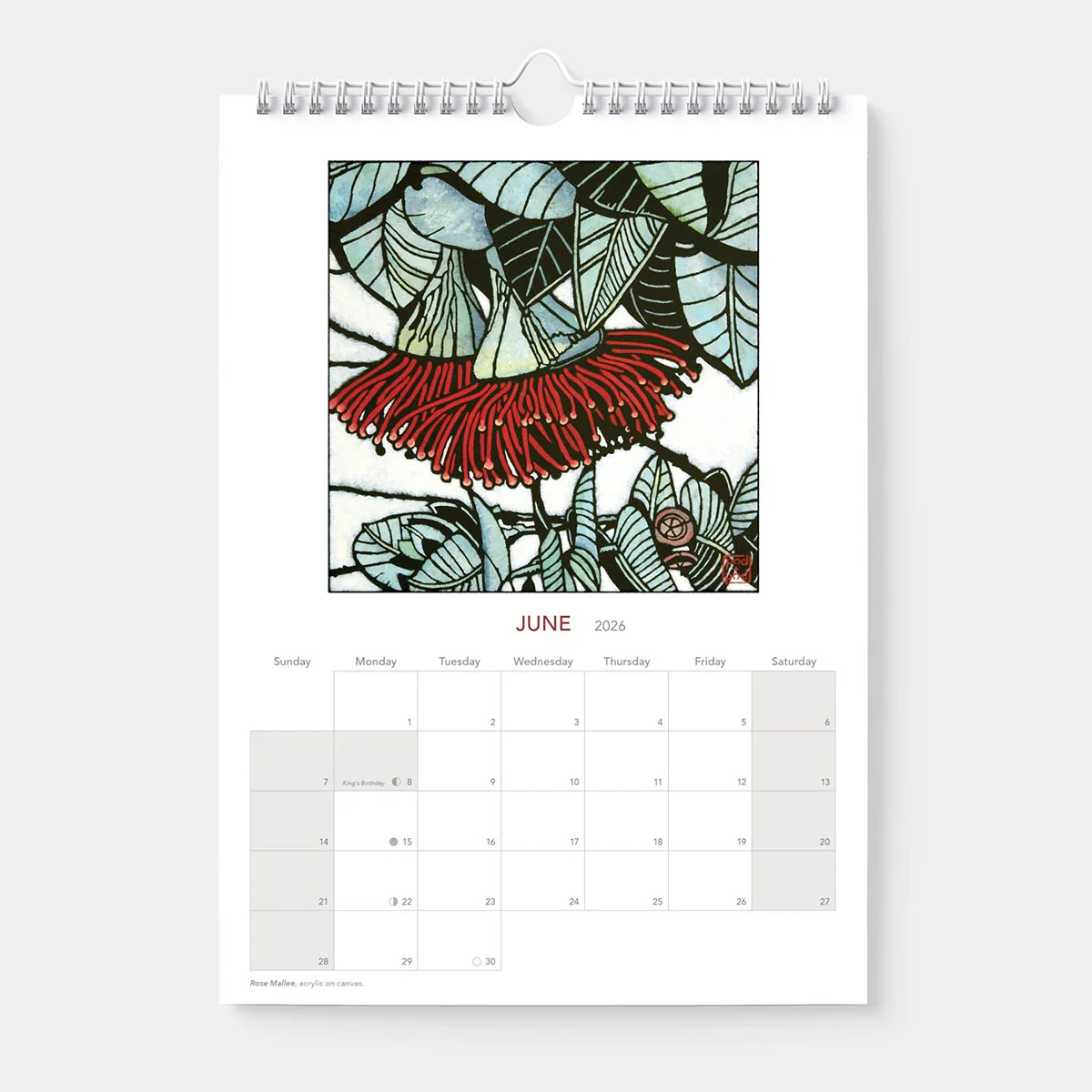2026 Calendar Julie Hickson - Blue Island Press - Image 2