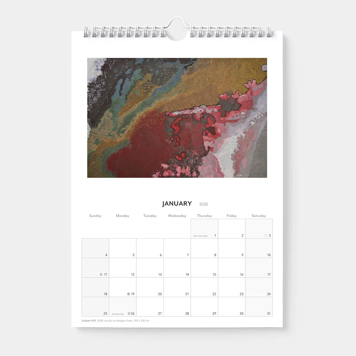 2026 Calendar Konstantina - Blue Island Press - Image 2