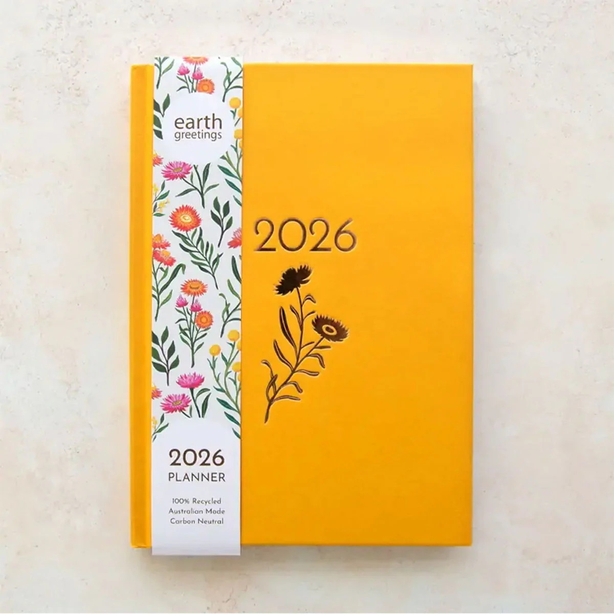 2026 Planner Wattle - Earth Greetings