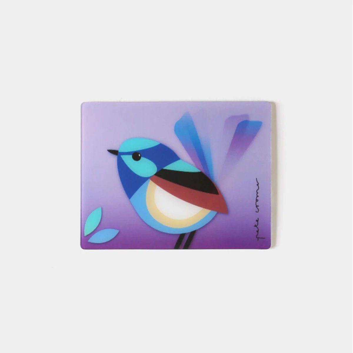 3D Magnet Fairy Wren Pete Cromer - Wilmot Harvey