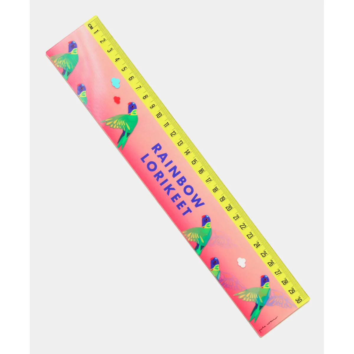 3D Ruler Rainbow Lorikeet Pete Cromer - Wilmot Harvey