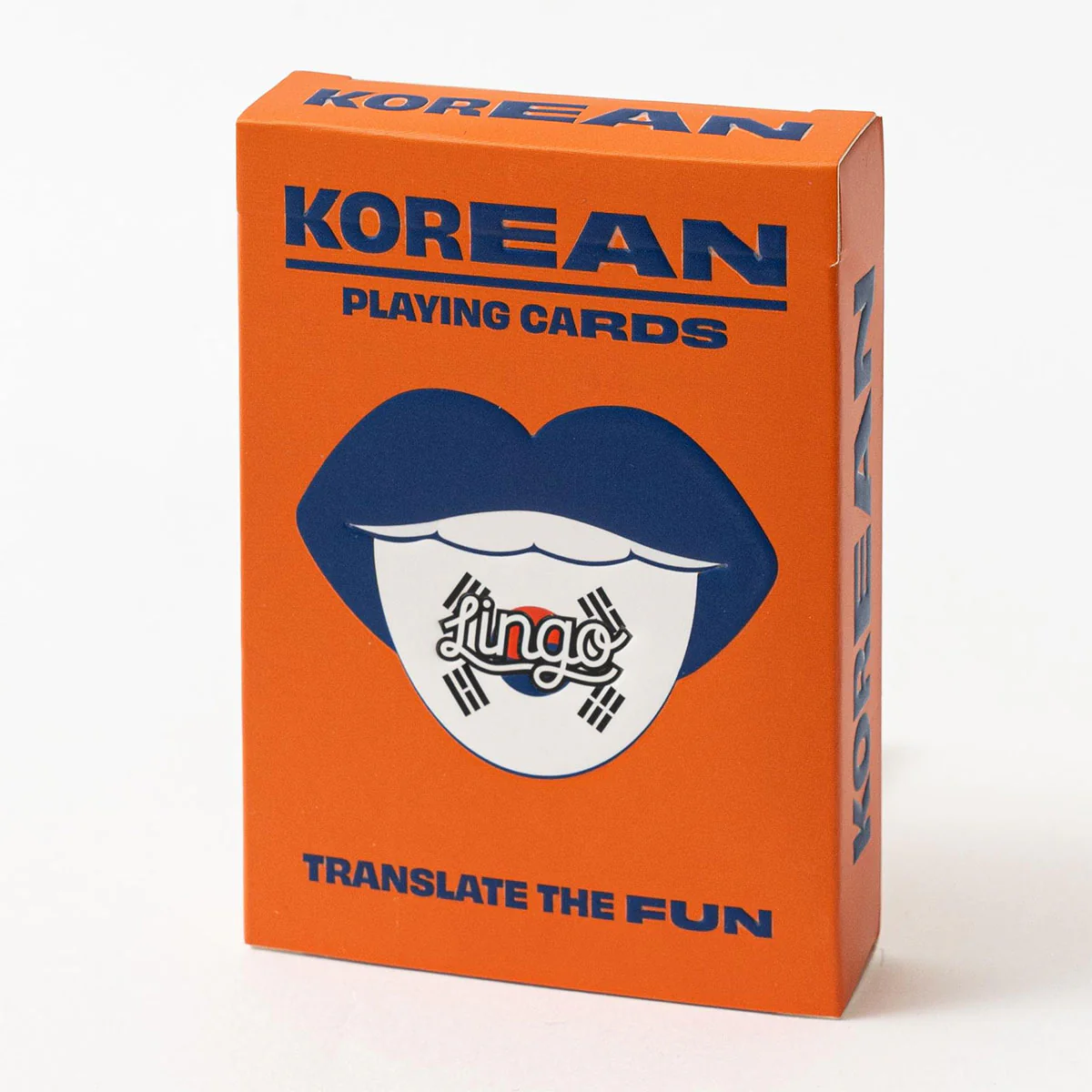 Playing Cards Korean Lingo - Lingo High View Design