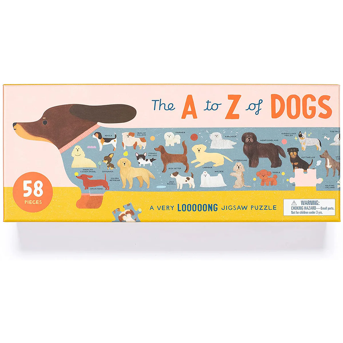 A to Z of Dogs: A Very Looooong Jigsaw Puzzle