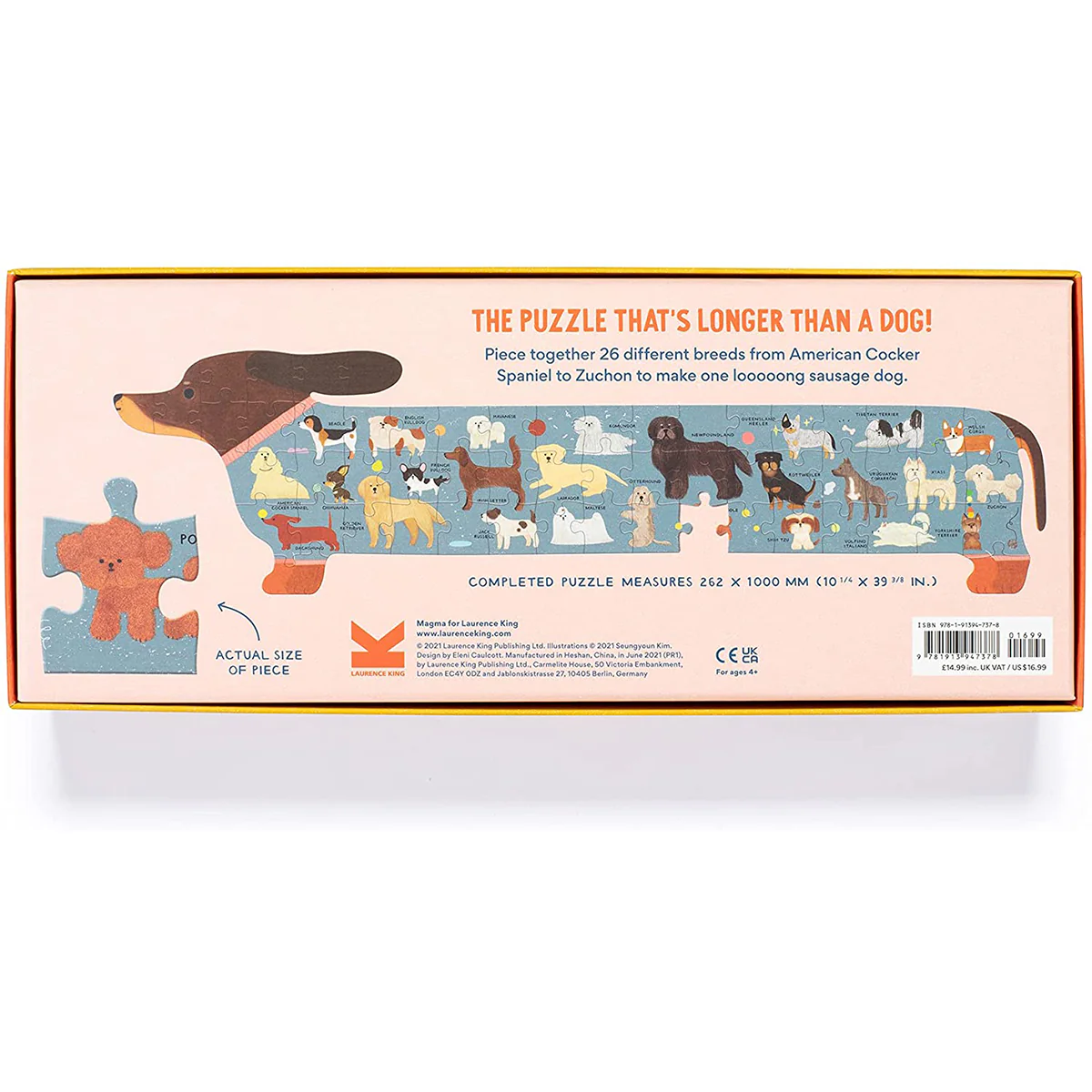 A to Z of Dogs: A Very Looooong Jigsaw Puzzle - Image 3