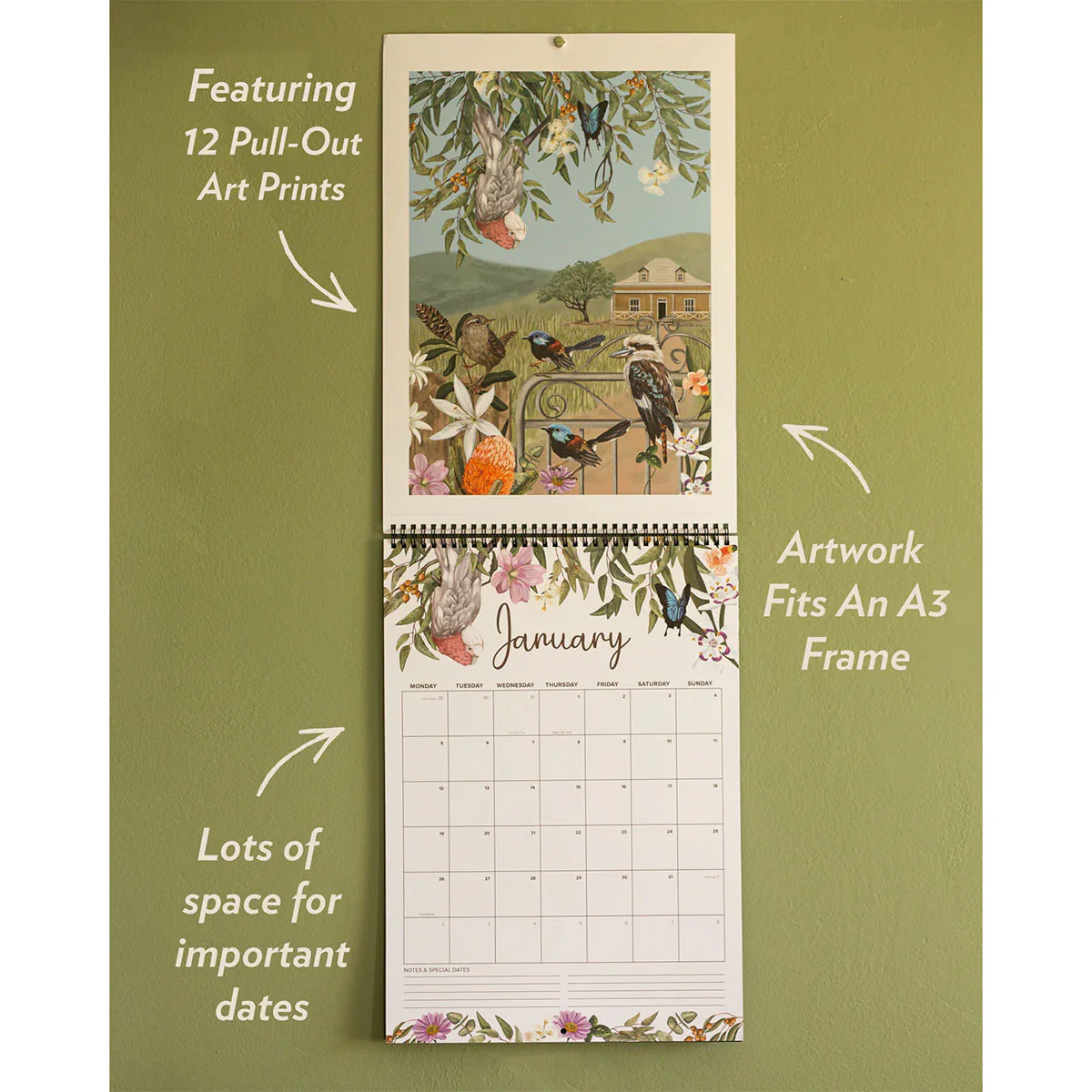 A3 Calendar Gallery 2026 - Lala Land - Image 2
