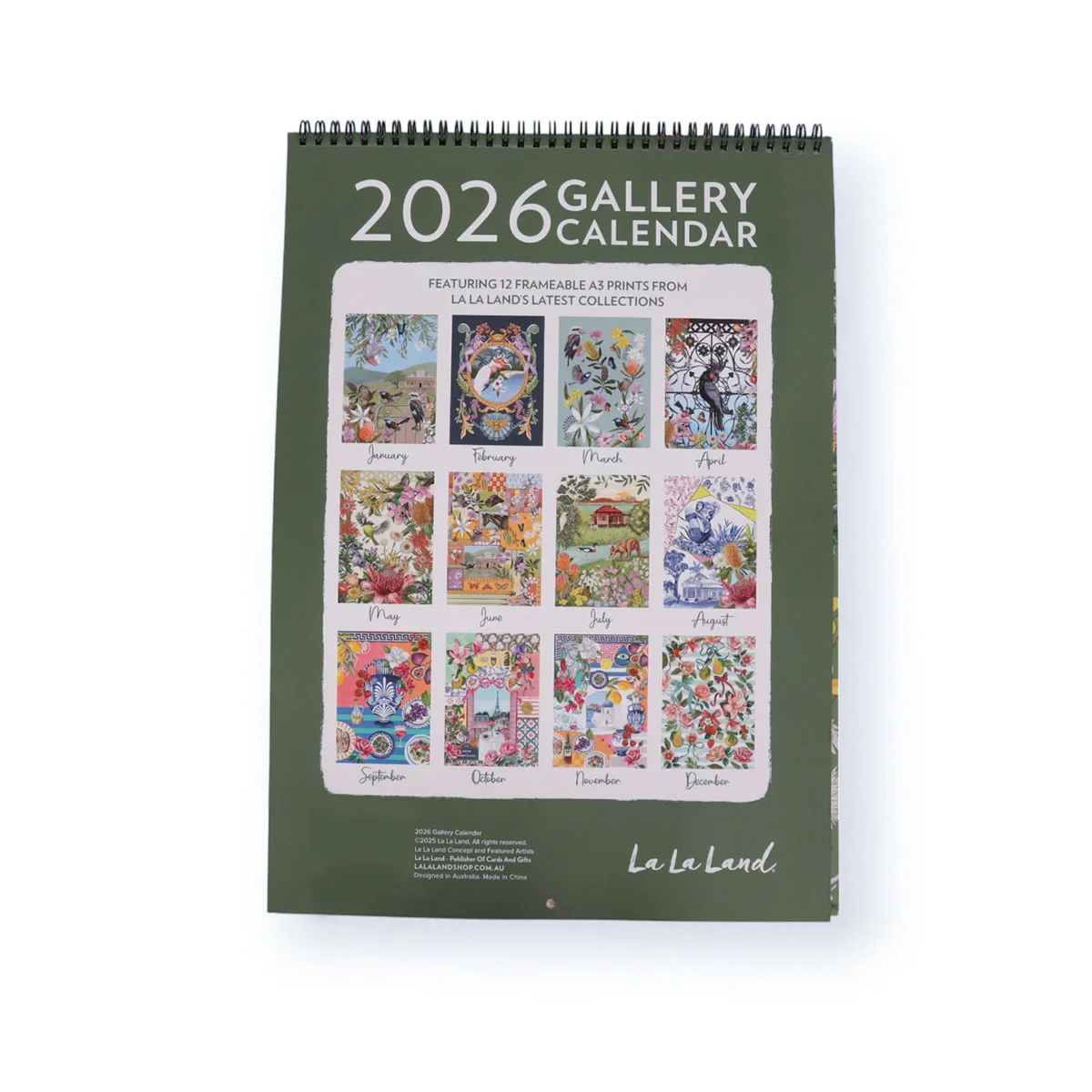 A3 Calendar Gallery 2026 - Lala Land - Image 3