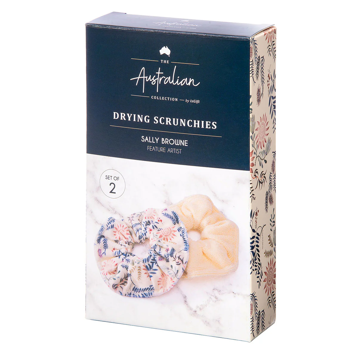 AC Drying Scrunchie - Sally Browne Botanical - Isalbi - Image 2