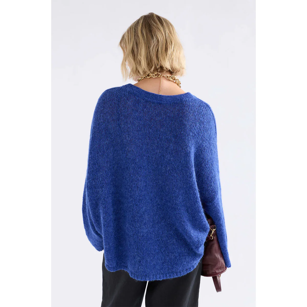 Agna Luna Sweater Deep Cobalt - Elk Accessories - Image 3