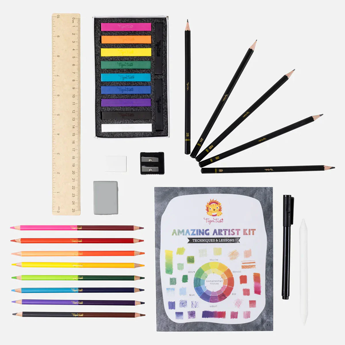 Amazing Artist Kit Learn Imagine Create - Tiger Tribe - Image 2