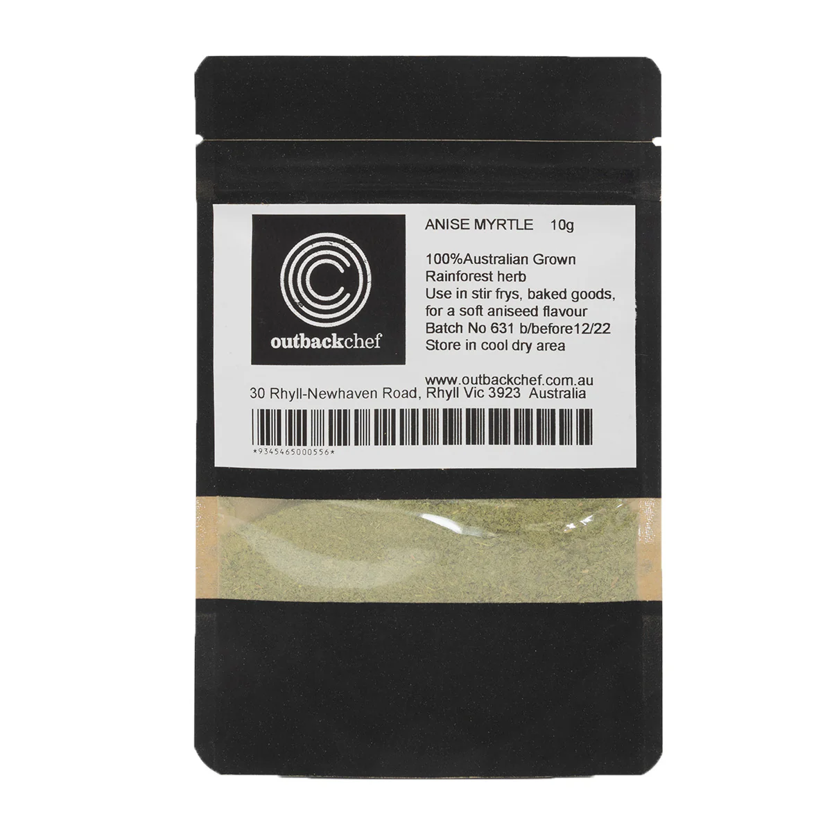 Aniseed Myrtle Dried - Wild Food Farm