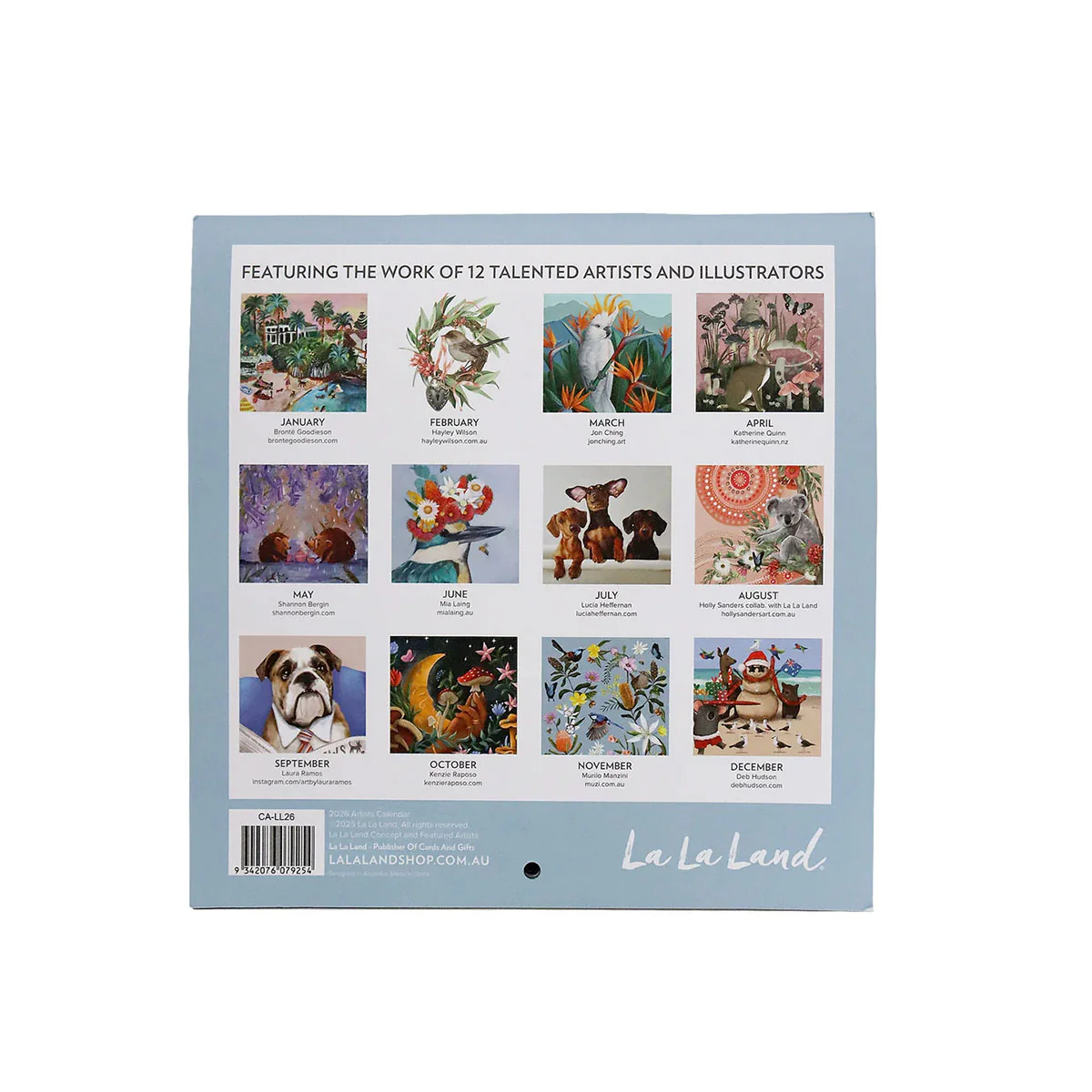 Artists Calendar 2026 - Lala Land - Image 3