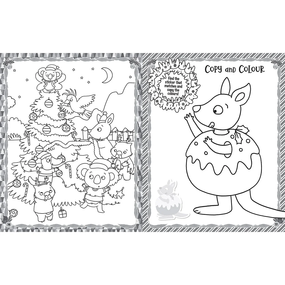 Aussie Christmas Ultimate Sticker Book - Image 2
