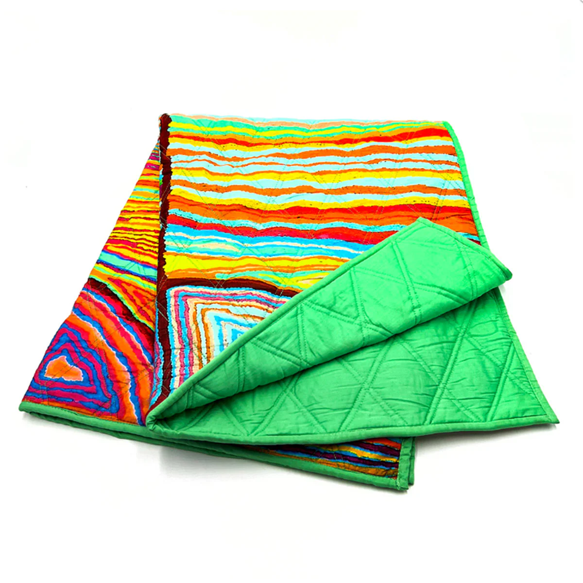 Baby Blanket Quilted Judy Watson - Better World Arts