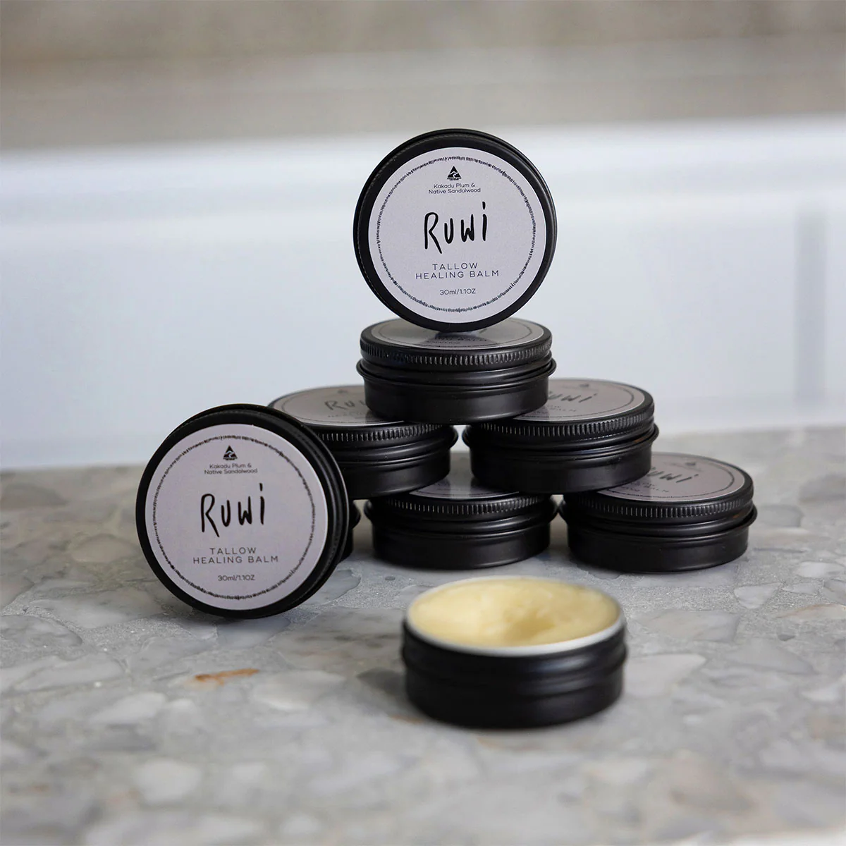 Balm Healing Kakadu Plum and Tallow 30mL - Ruwi