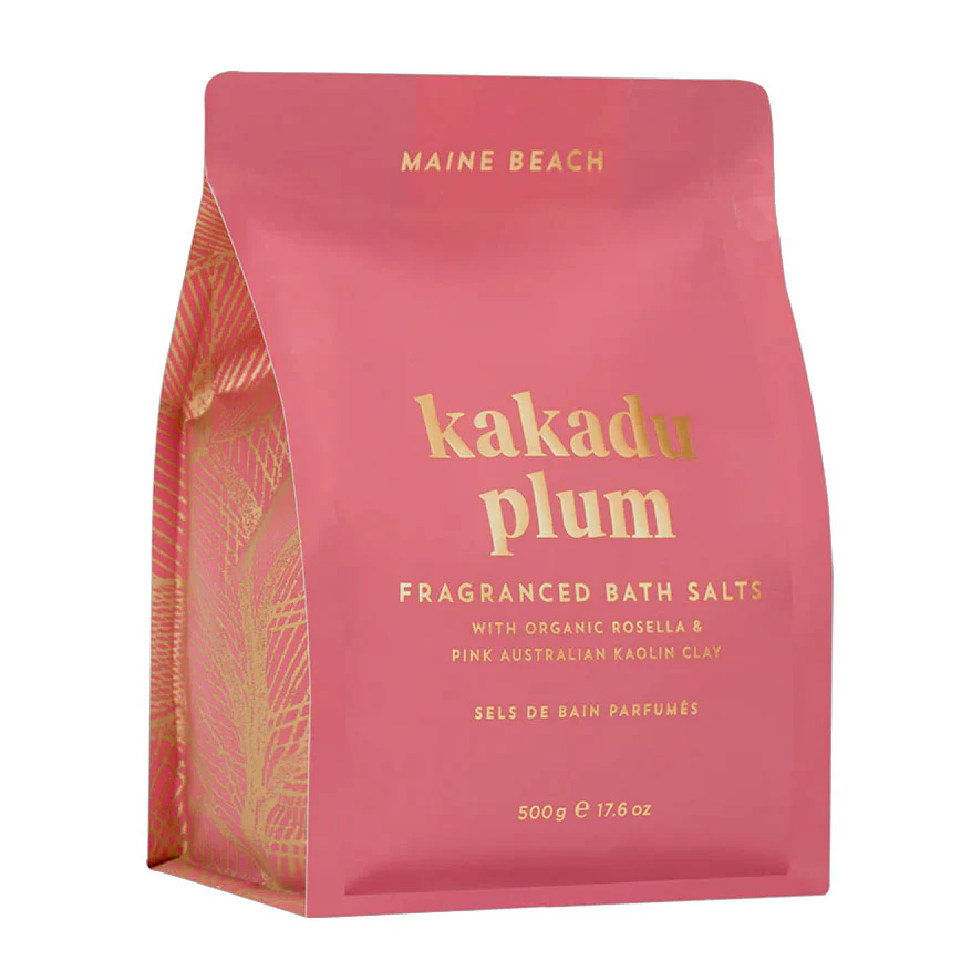 Bath Salts Pouch 500g Kakadu Plum - Maine Beach