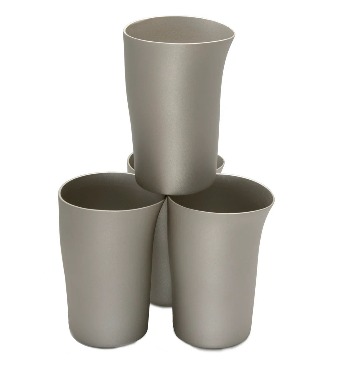 Beakers Silver Set of 4 - FINK