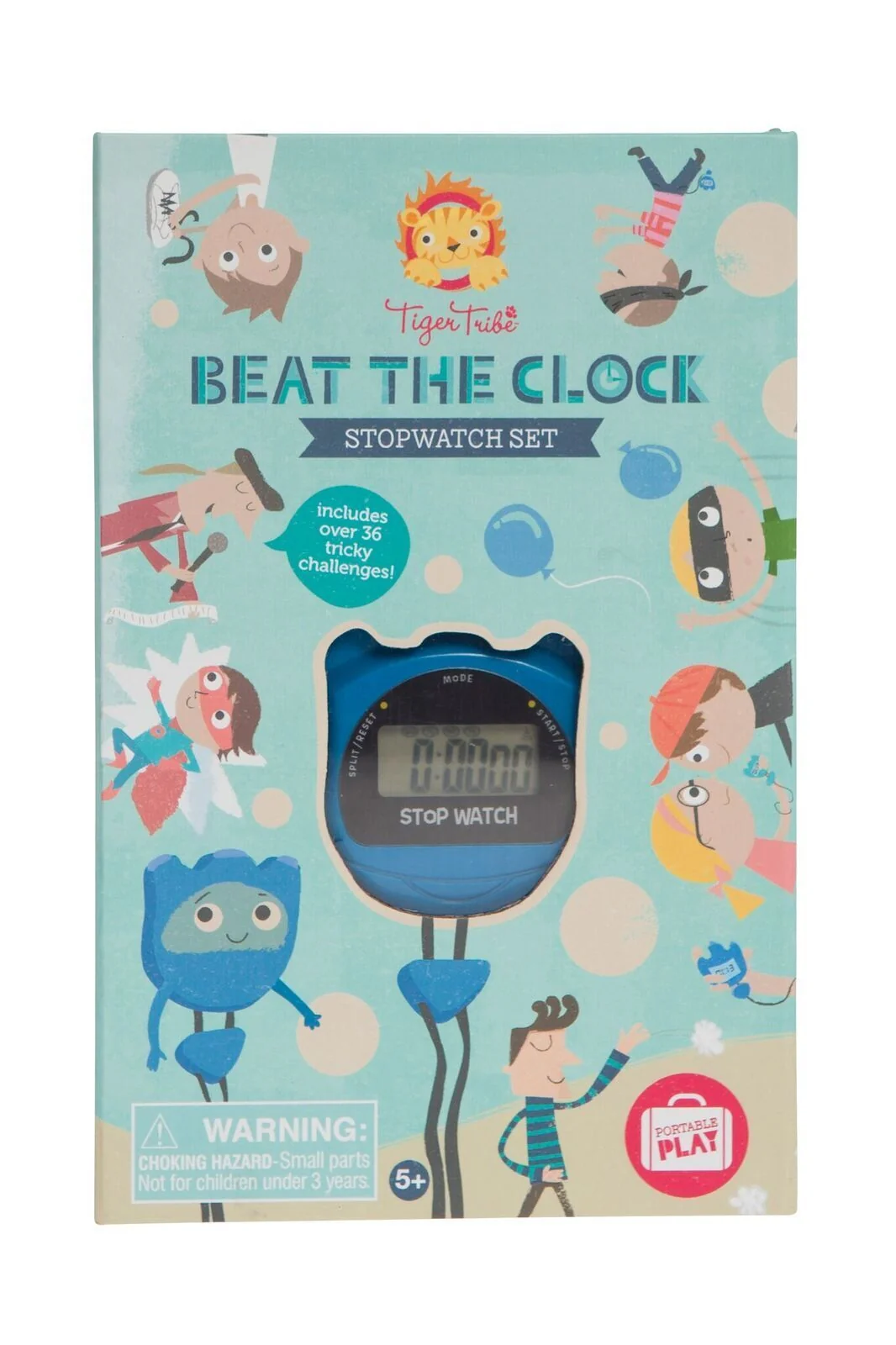 Beat The Clock Stopwatch Set - Tiger Tribe