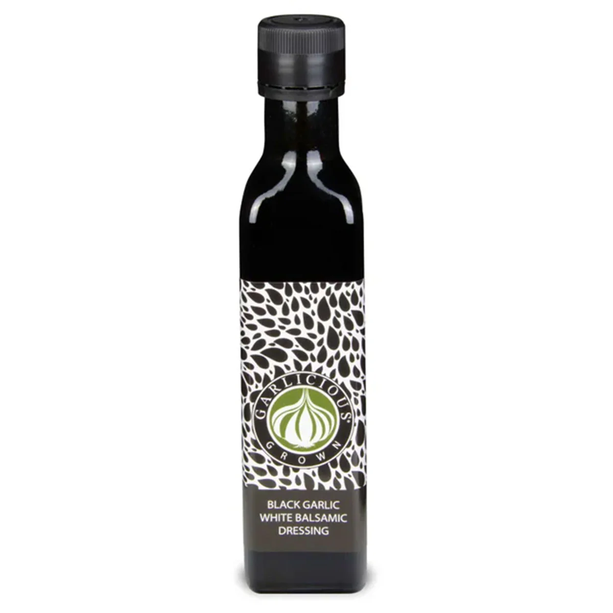 Black Garlic White Balsamic Dressing - Garlicious Grown