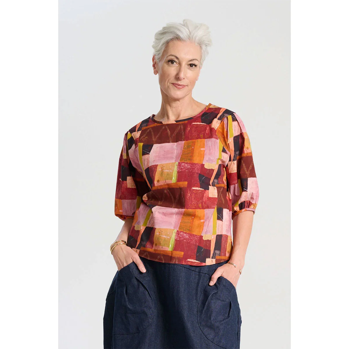 Blouse Kismet Blush Cotton - Olga De Polga - Image 2