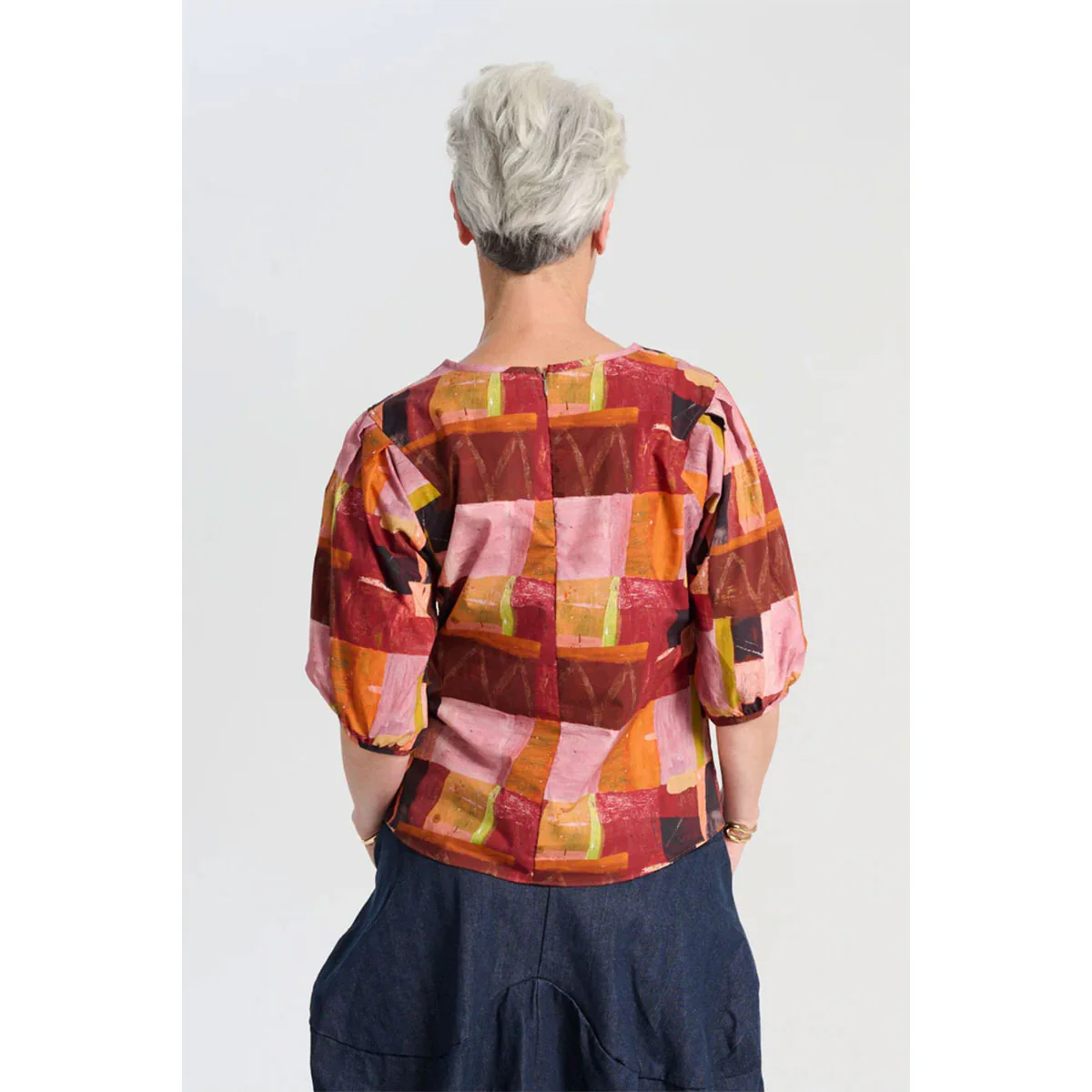 Blouse Kismet Blush Cotton - Olga De Polga - Image 3