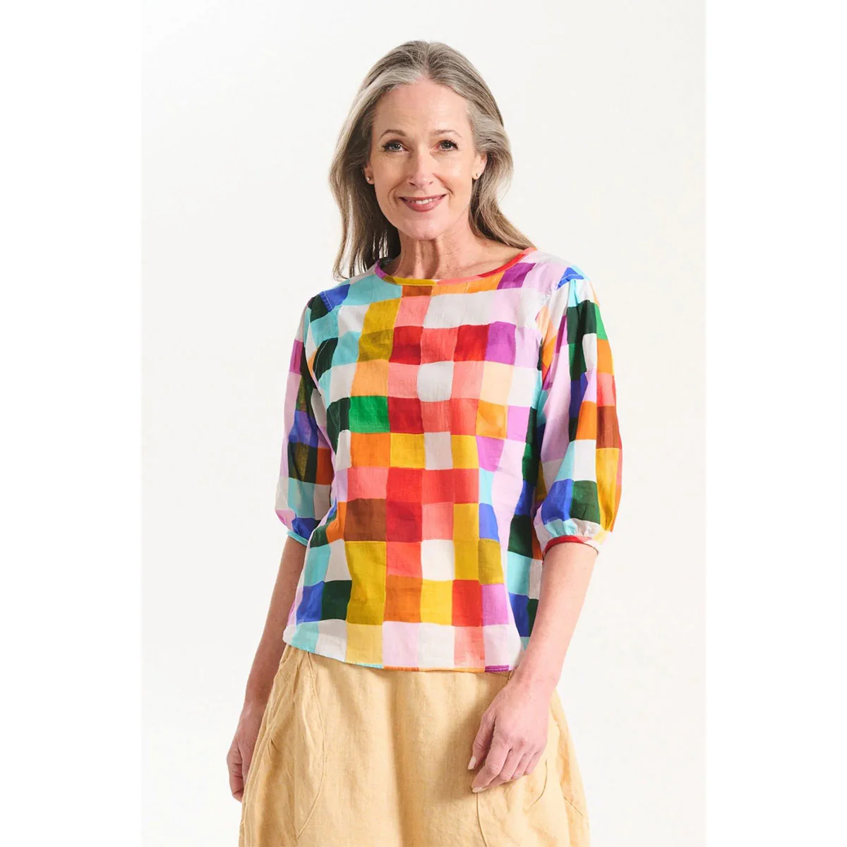Blouse Tessera Medina Cotton Voile - Olga de Polga - Image 2