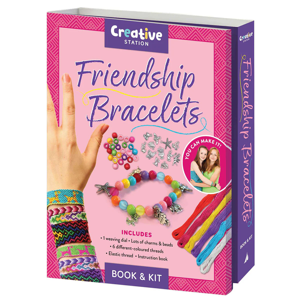 Book & Kit Creative Station Friendship Bracelets