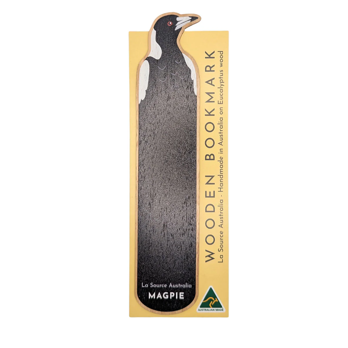 Bookmark Magpie Wooden - La Source