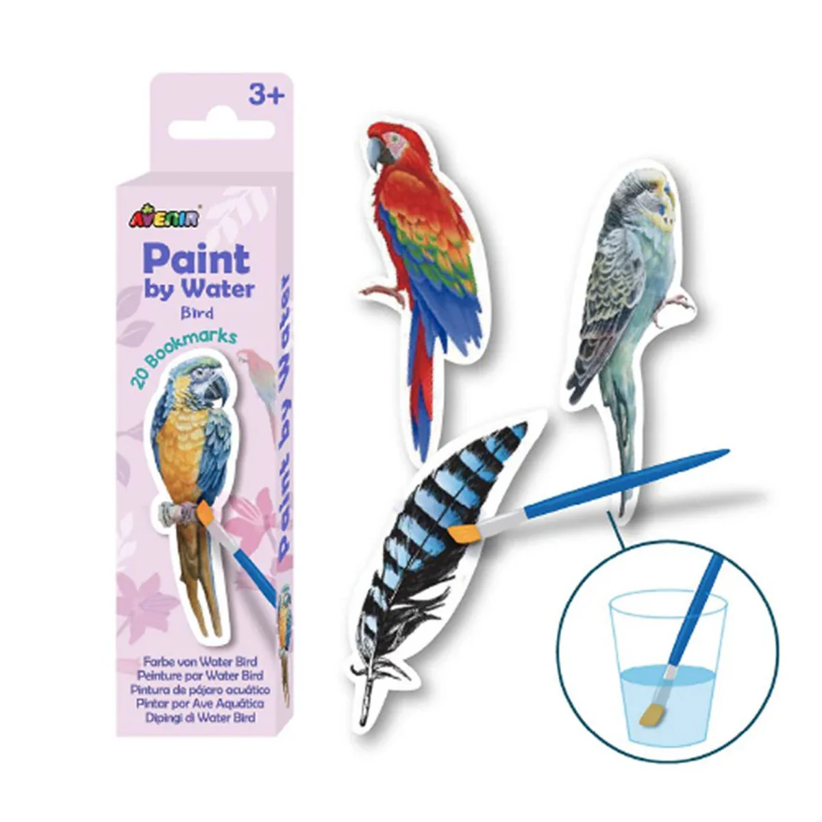 Bookmarks Paint by Water Bird - Johnco Productions