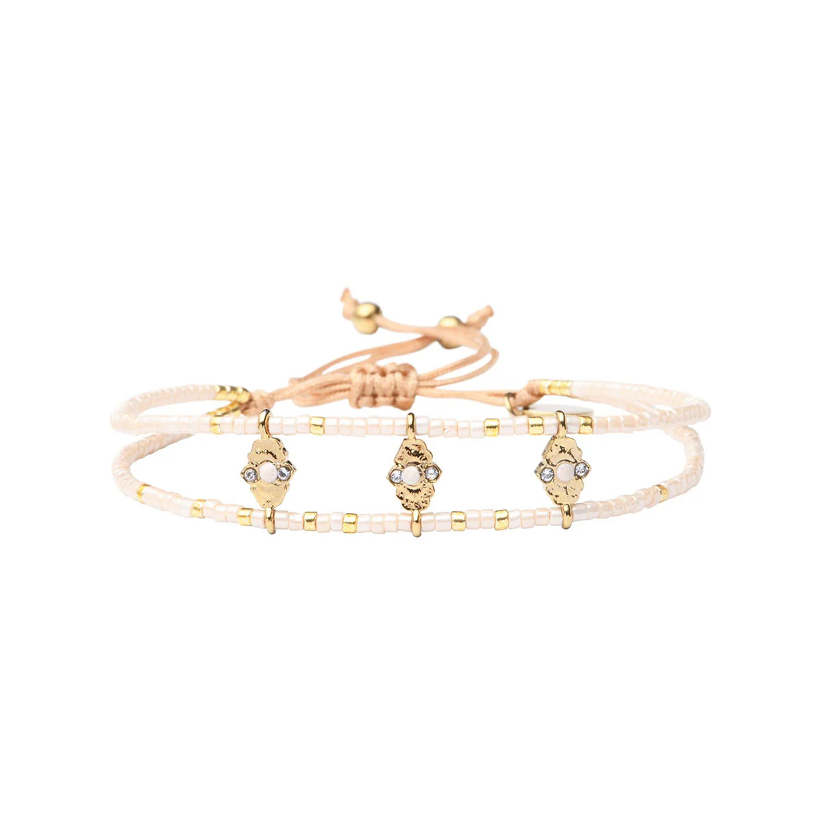 Bracelet Roxane White Jasmin - French Bazaar