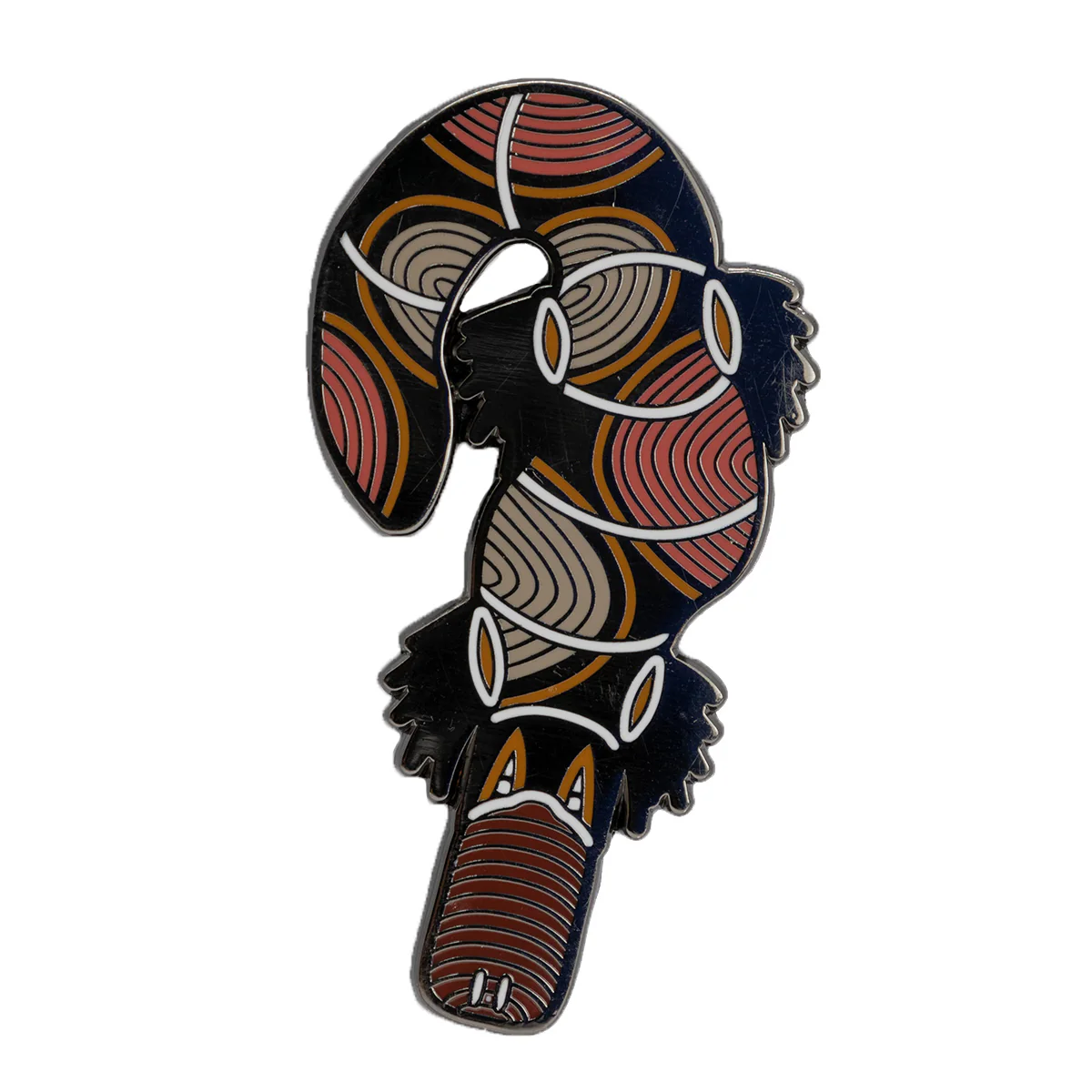 Brooch / Pin Budja the Platypus - Ngarga Warendj
