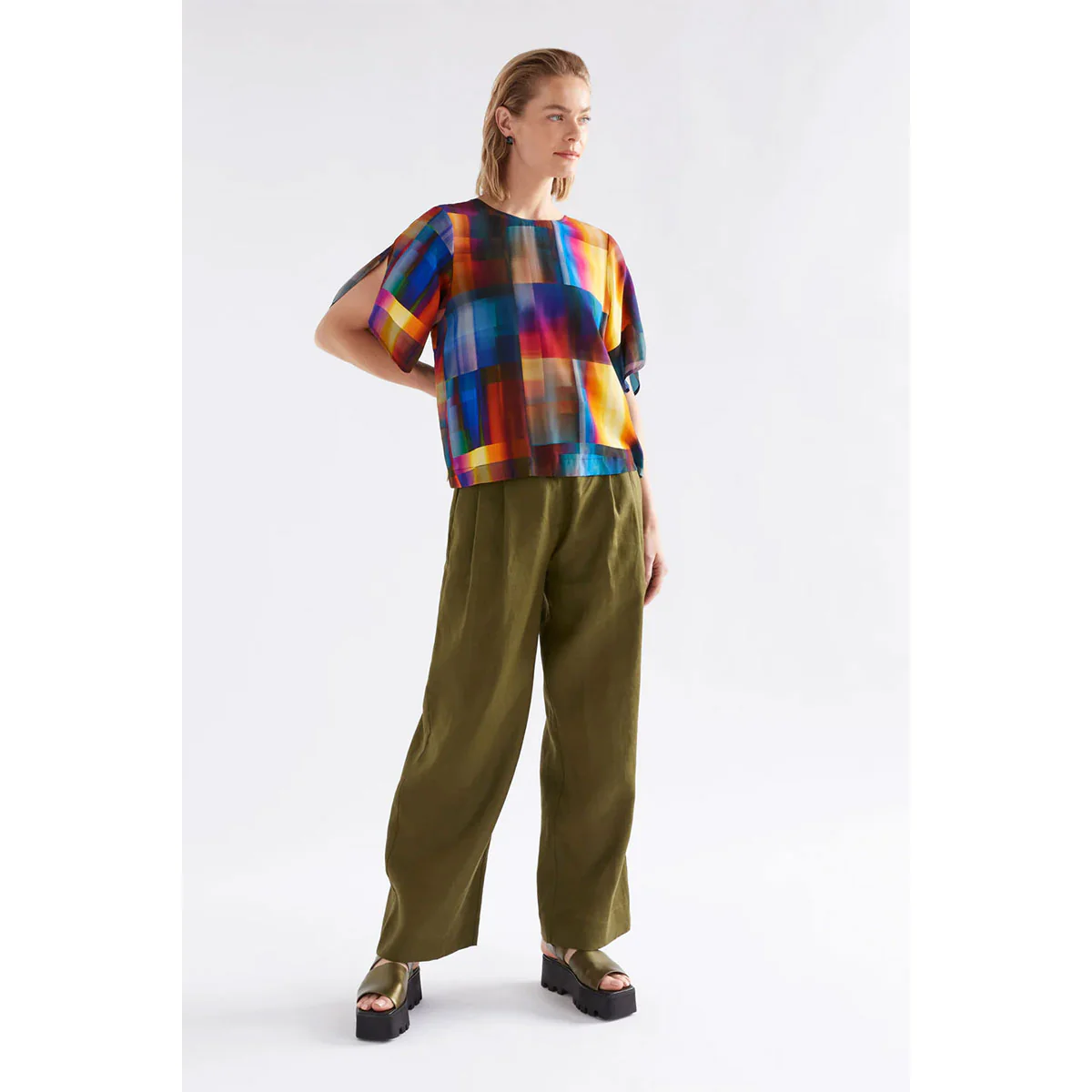 Byde Top Ekko Print - Elk Accessories - Image 2