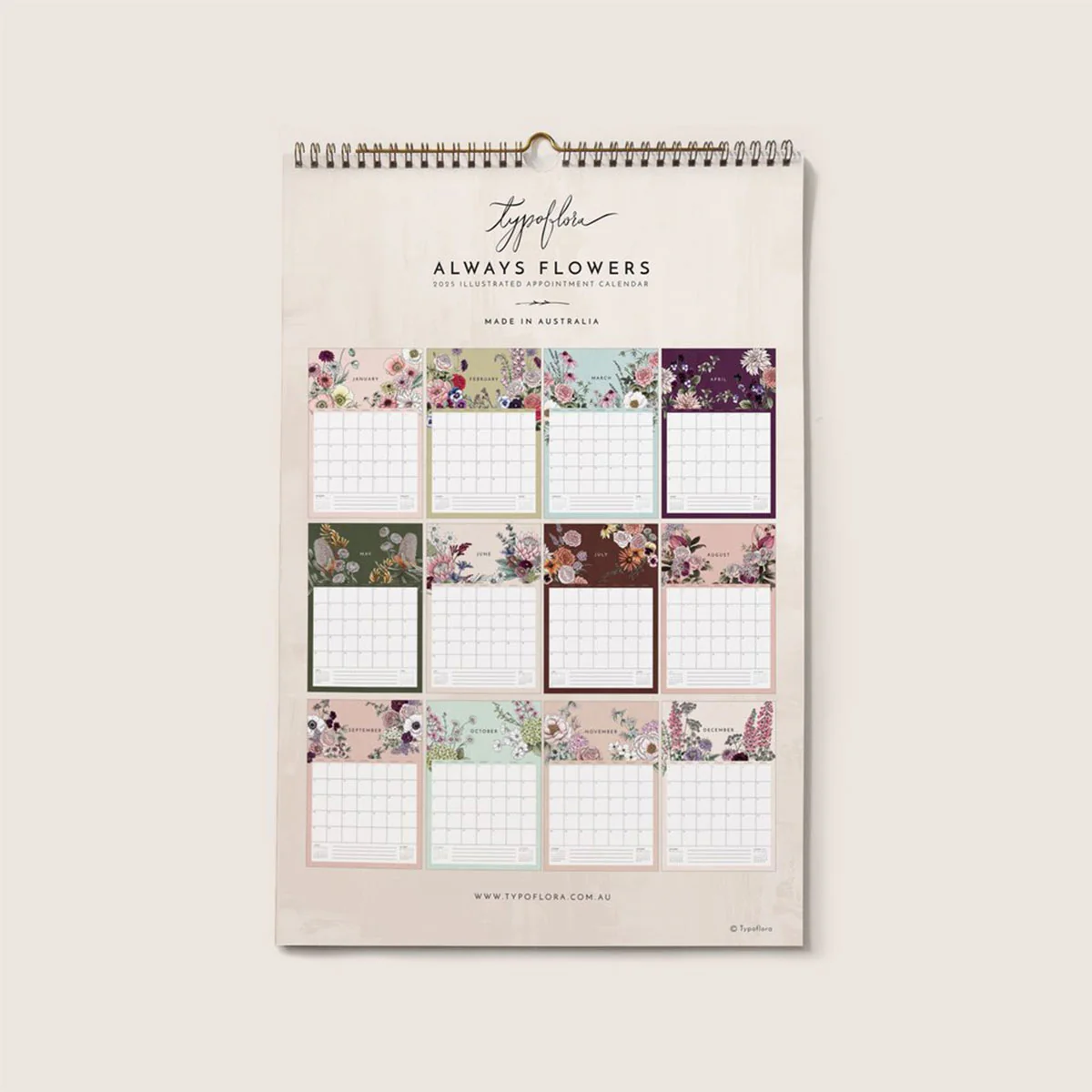 Calendar 2025 Appointment - Typoflora - Image 2