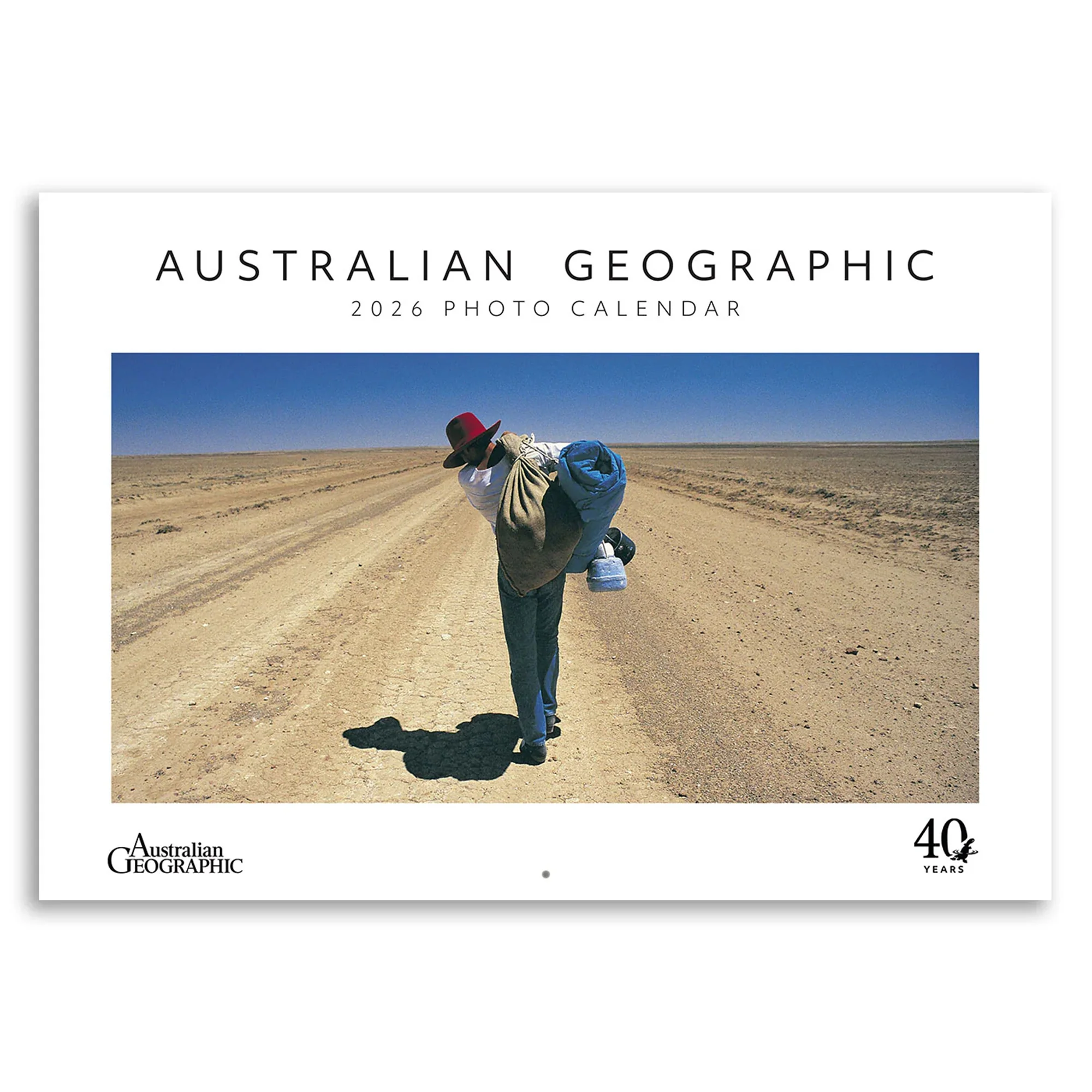 Calendar 2026 Australian Geographic 40th Anniversary