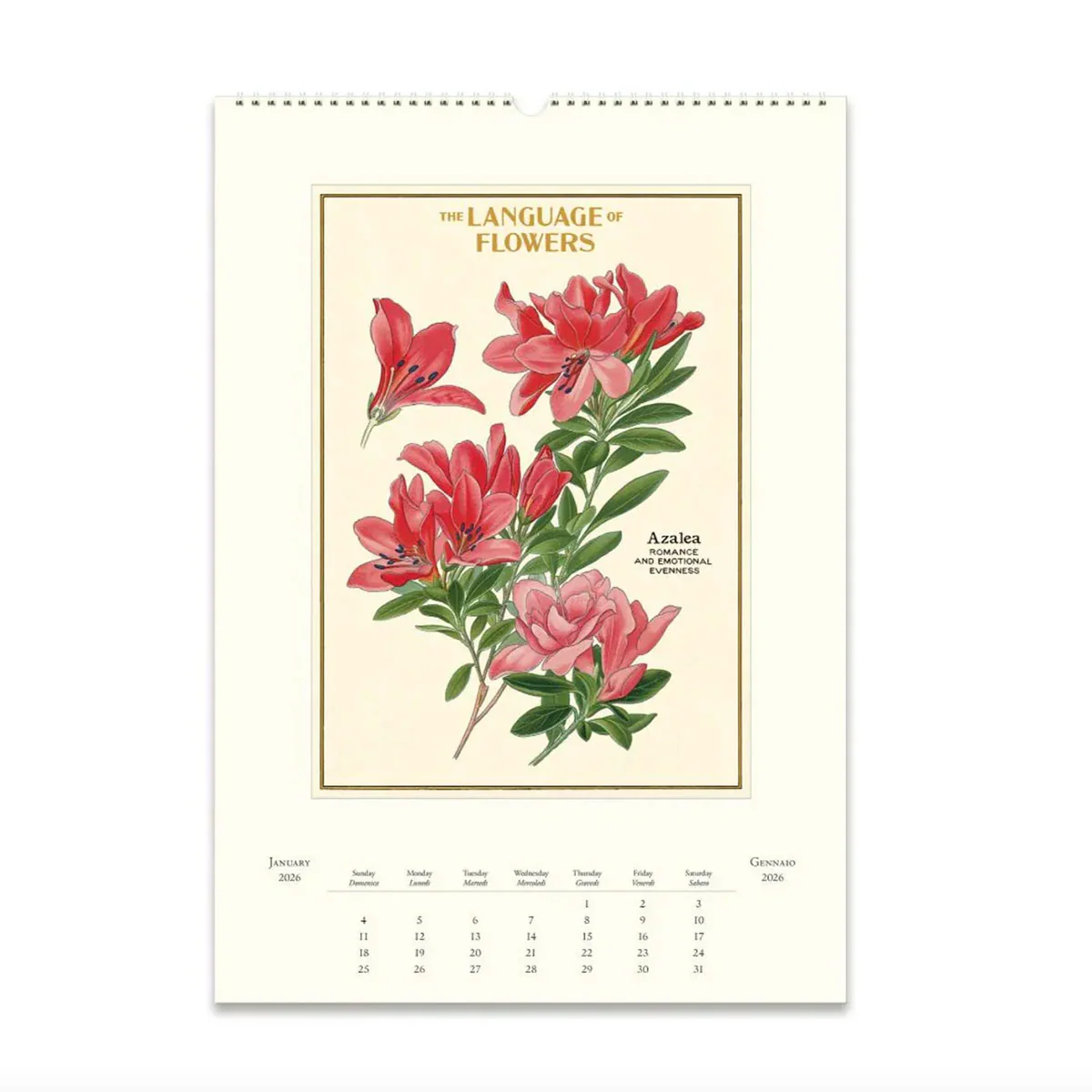 Calendar Language of Flowers 2026 - Bobangles - Image 2