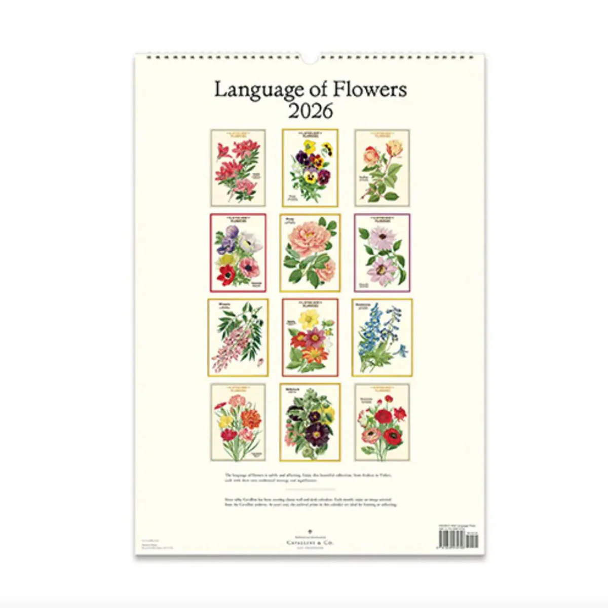 Calendar Language of Flowers 2026 - Bobangles - Image 3