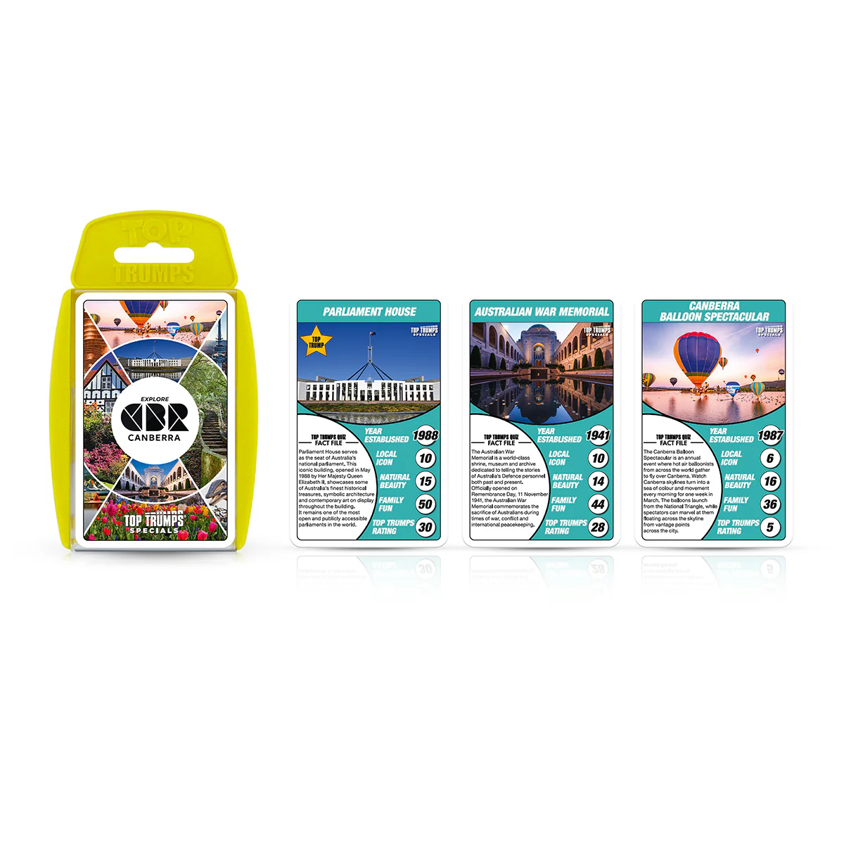 Canberra Top Trumps - Winning Moves