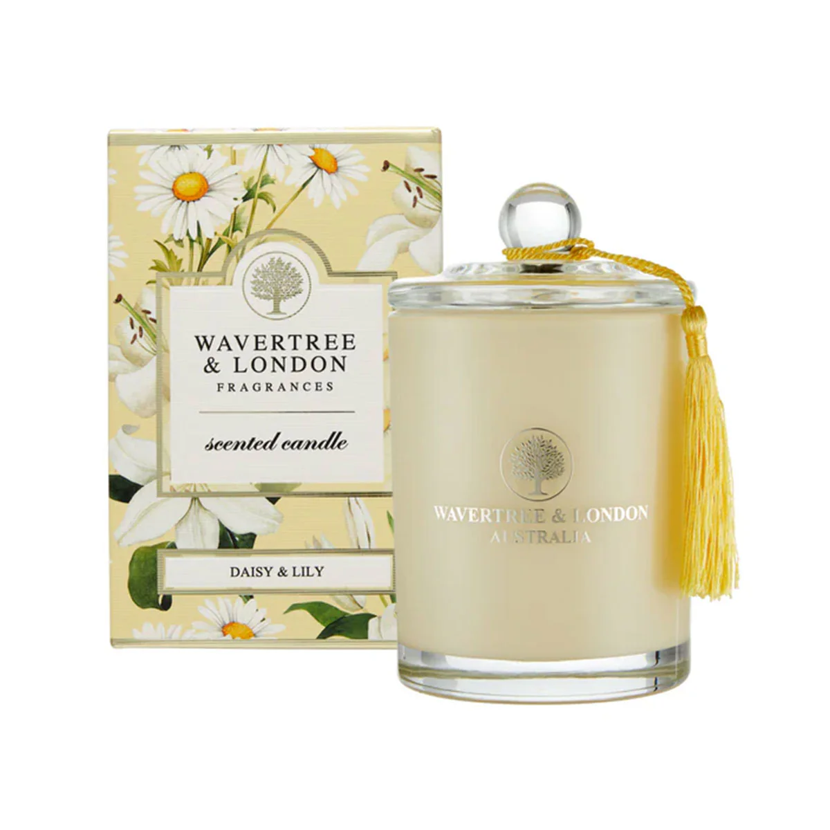 Candle Daisy Lily Candle - Wavertree and London