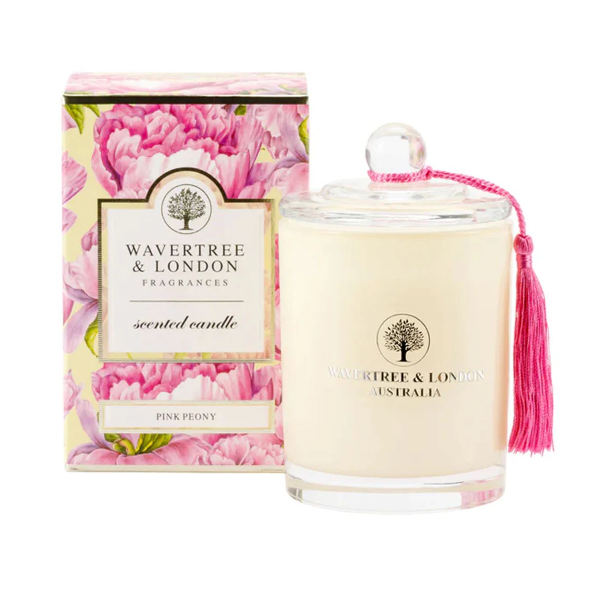 Candle Pink Peony - Wavertree and London