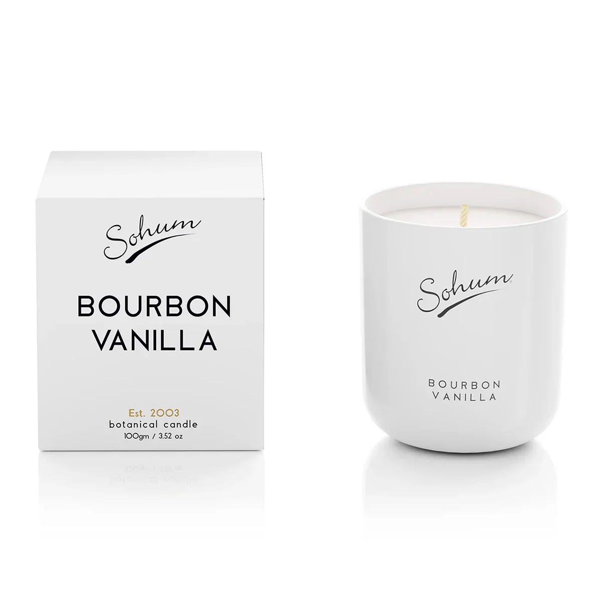 Candlette Signature Bourbon Vanilla - Sohum