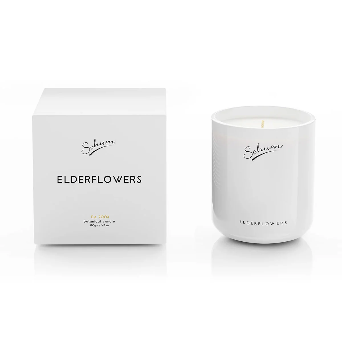 Candle Signature Elderflowers - Sohum