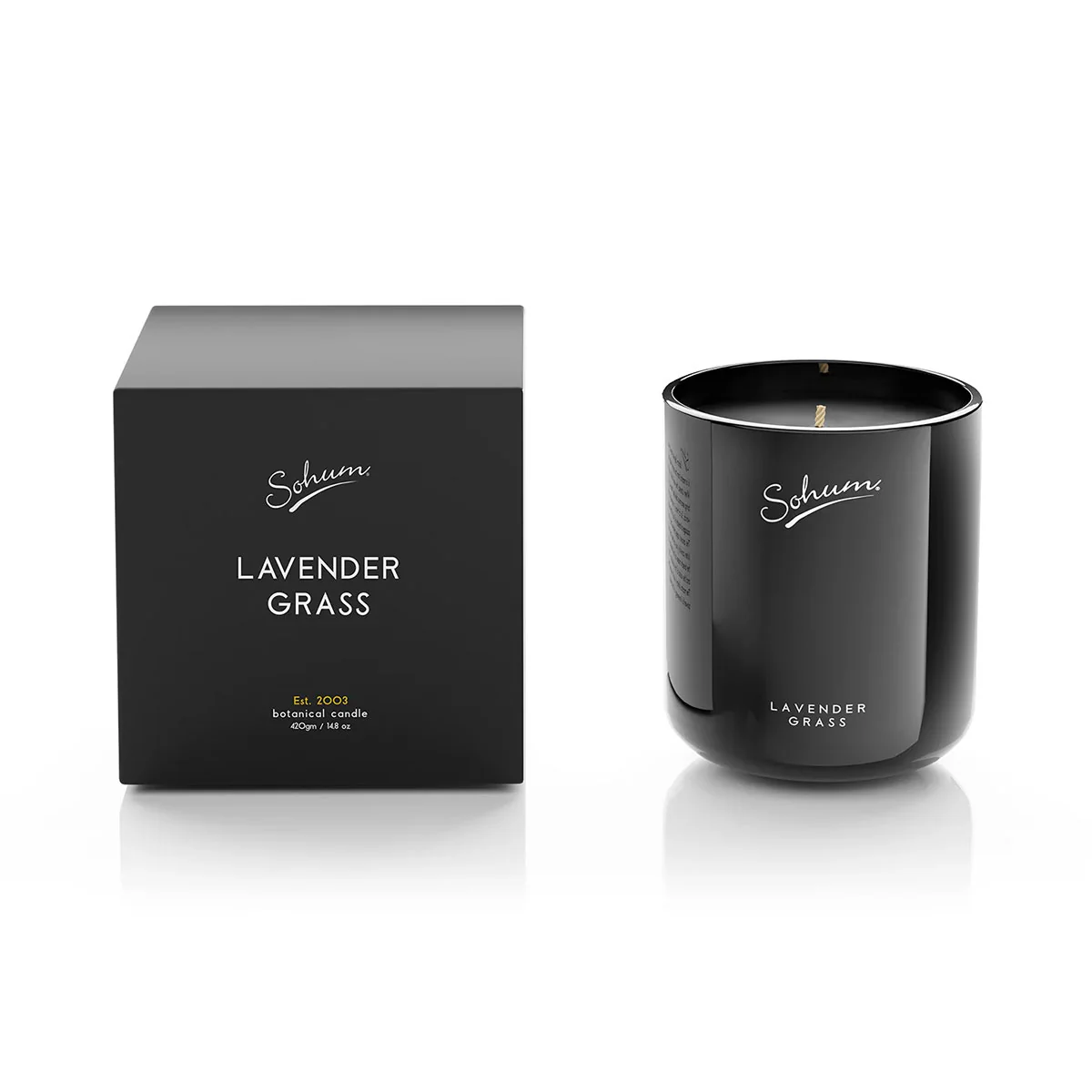Candle Signature Lavender Grass - Sohum