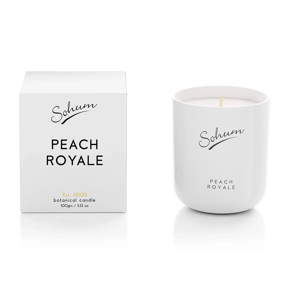 Candlette Signature Peach Royale - Sohum