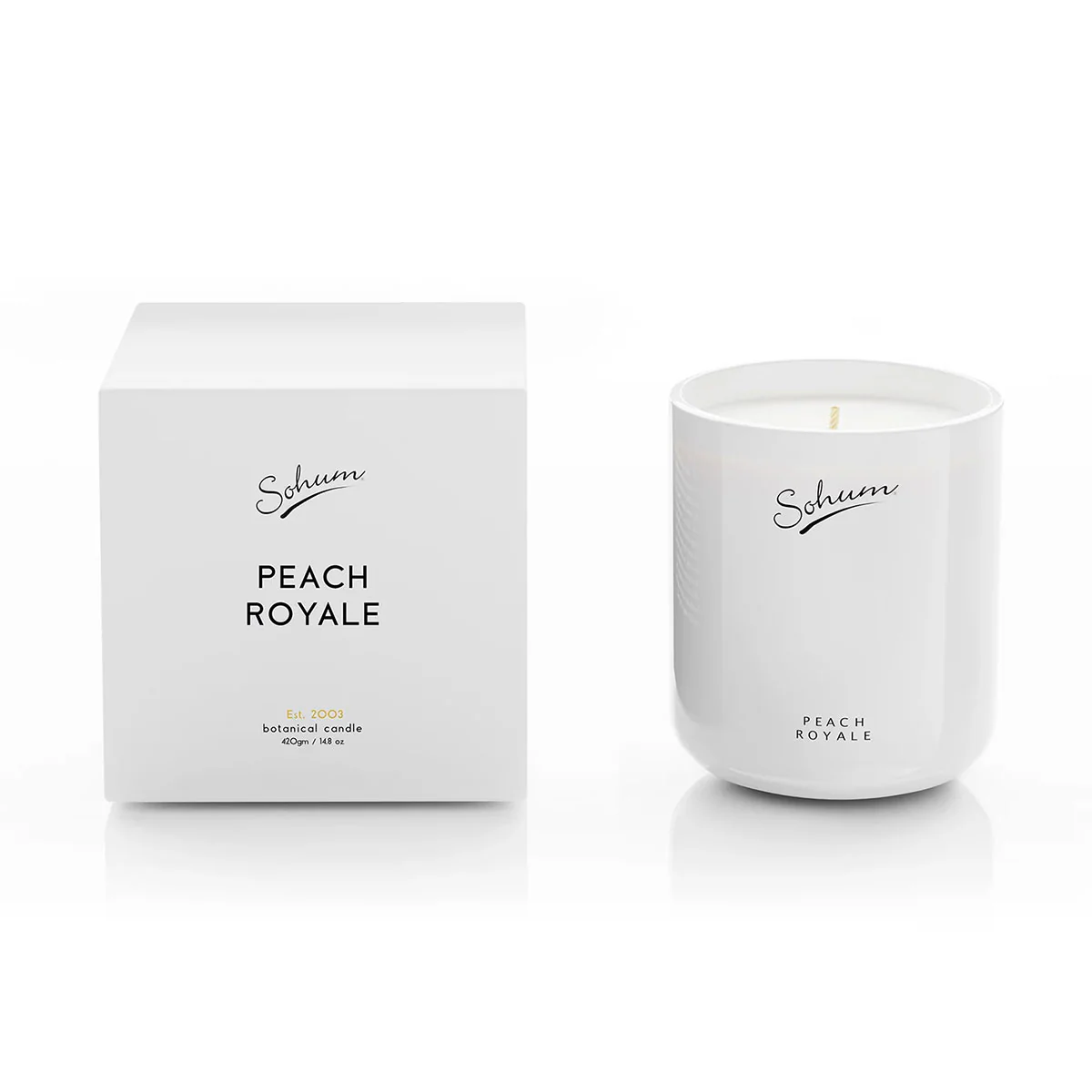 Candle Signature Peach Royale - Sohum