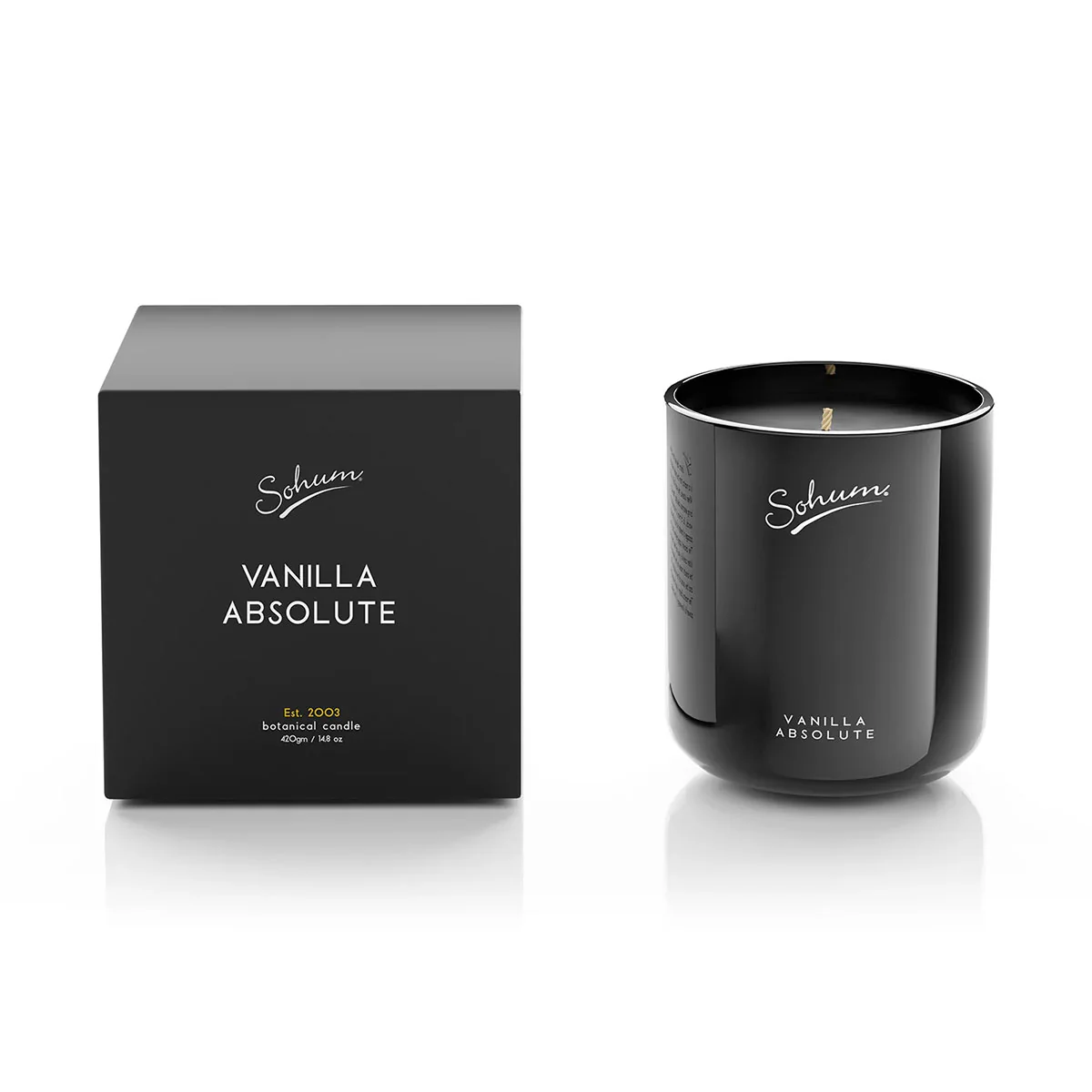 Candle Signature Vanilla Absolute - Sohum