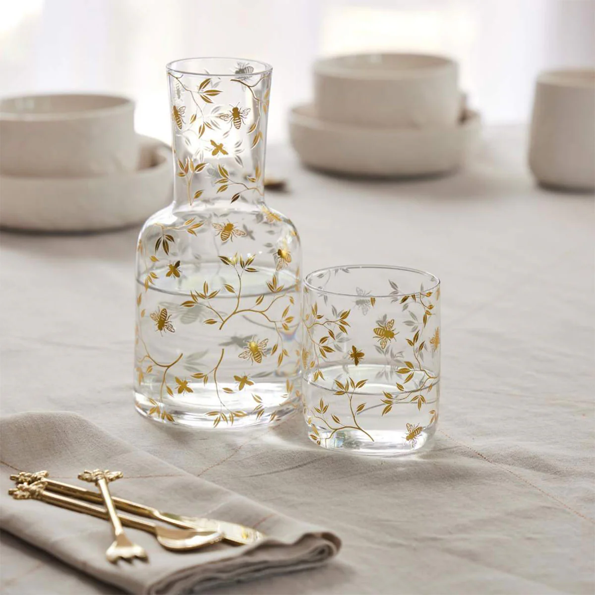 Carafe Set Bee 770ml - Pilbeam Living - Image 2