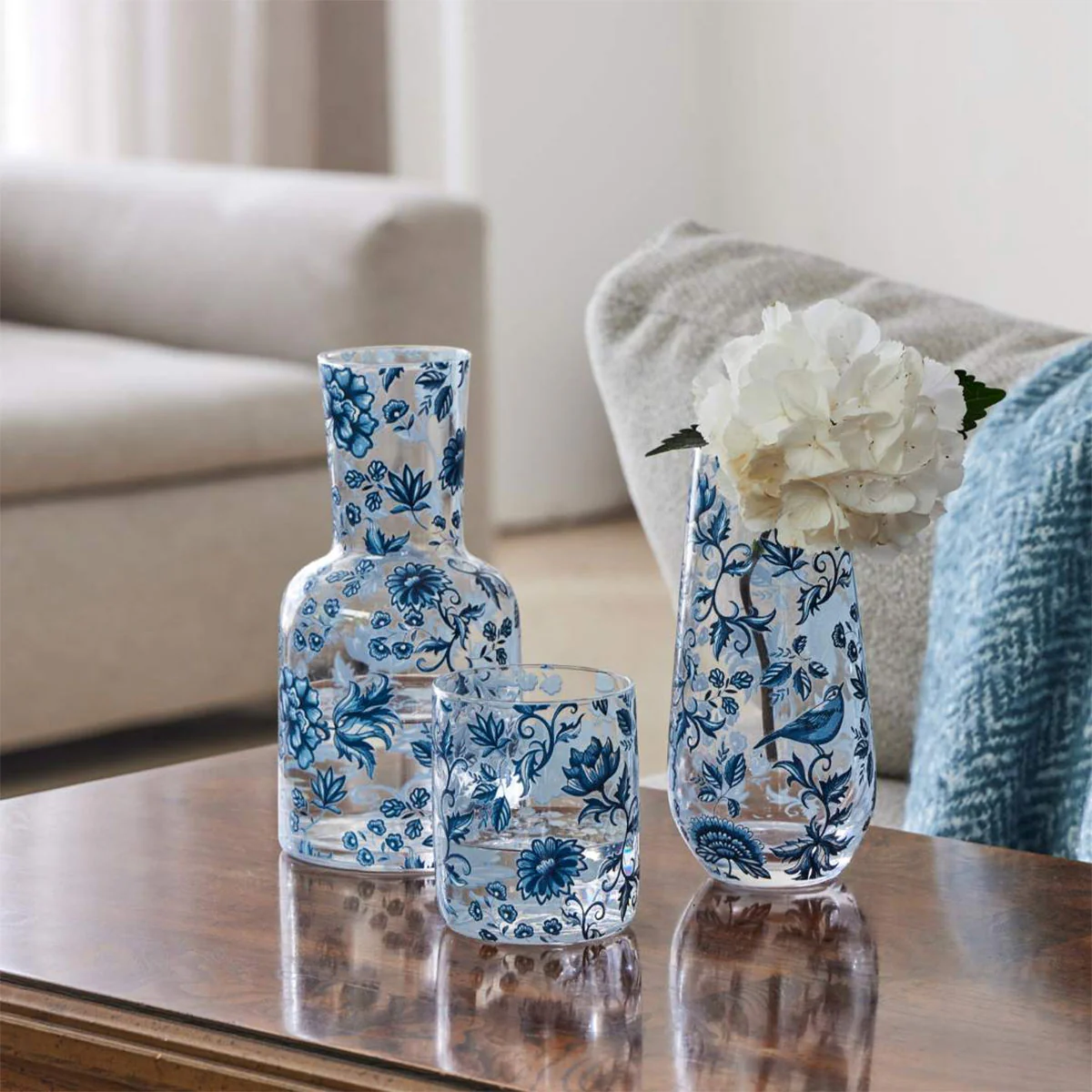 Carafe Set Chinoiserie 770ml - Pilbeam Living - Image 2